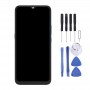 LCD Screen and Digitizer Full Assembly with Frame for Motorola Moto E7(Black)