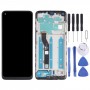 LCD Screen and Digitizer Full Assembly with Frame for Motorola Moto G9 Plus XT2087-1 (Black)