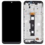 LCD Screen and Digitizer Full Assembly with Frame for Motorola Moto G20 XT2128-1 XT2128-2 (Black)