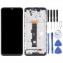 LCD Screen and Digitizer Full Assembly with Frame for Motorola Moto G30 XT2129-1 XT2129-2 (Black)