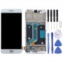 TFT Material LCD Screen and Digitizer Full Assembly with Frame for OnePlus 5 A5000 (White)