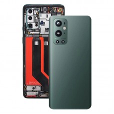 Batterie-Back-Abdeckung mit Kameraobjektiv für OnePlus 9 Pro (grün)
