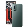 OnePlus 9 Pro（緑）のカメラレンズ付きバッテリーバックカバー