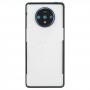Tapa trasera de la batería con lente de cámara para OnePlus 7T (transparente)