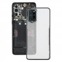 Batterie-Back-Abdeckung mit Kameraobjektiv für OnePlus 8T (transparent)