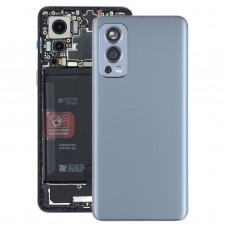 Przykrywka z baterii z osłoną obiektywu aparatu dla OnePlus Nord 2 (szary)