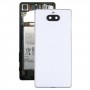 Battery Back Cover with Middle Frame & Camera Lens Cover for Sony Xperia 8(Silver)