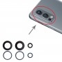 10 PCS Atrás Lente de la cámara para OnePlus Nord 2