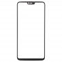 Frontskärm Yttre glaslins med OCA optiskt klart lim för OnePlus 6