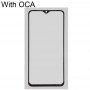Lente de vidrio exterior de pantalla frontal con OCA ópticamente claro adhesivo para OnePlus 6T
