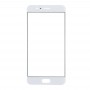 Dla OnePlus 5 Ekran przedni zewnętrzny szklany obiektyw (biały)