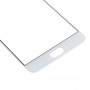 За OnePlus 5 предни външни стъклени лещи (бял)