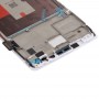LCD-skärm och digitizer fullmontering med ram för OnePlus 3T (vit)