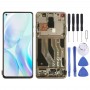 AMOLED Material LCD Screen and Digitizer Full Assembly With Frame for OnePlus 8 IN2013 2017 2010(Silver)