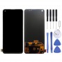 Fluid AMOLED LCD-skärm och digitizer Fullständig montering för OnePlus Nord 2 5G 2021 (svart)