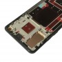 LCD-skärm och digitizer Fullständig montering med ram för OnePlus 9 LE2113 LE2111 LE2110 (Svart)