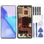 LCD Screen and Digitizer Full Assembly With Frame for OnePlus 9 LE2113 LE2111 LE2110 (Blue)