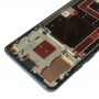 LCD-skärm och digitizer Fullständig montering med ram för OnePlus 9 LE2113 LE2111 LE2110 (blå)