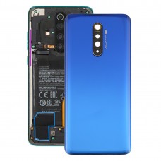 Original batteribakgrund med kameralinsskydd för Oppo Realme X2 Pro (Blue)