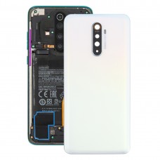 Original Battery Back Cover with Camera Lens Cover for OPPO Realme X2 Pro(White)