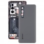 Eredeti bőr Anyaga Battery Back Cover OPPO Find X2 Pro CPH2025 PDEM30 (fekete)