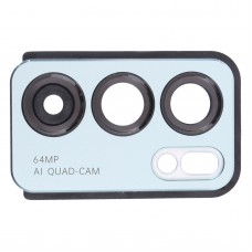 Couverture de l'objectif de caméra pour OPPO RENO6 5G PEQM00, CPH2251 (bleu)