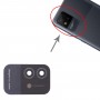 10 ks Zadní objektiv fotoaparátu pro OPPO realme Narzo 50i RMX3235 (černá)