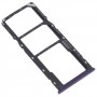 SIM Card Tray + SIM Card Tray + Micro SD Card Tray for OPPO Realme 5 (Purple)
