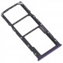 Tarjeta SIM Tray + Tarjeta SIM Tray + Micro SD Tarjeta Bandeja para Oppo Realme 5 (Púrpura)