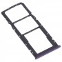 SIM Card Tray + SIM Card Tray + Micro SD Card Tray for OPPO Realme 5 (Purple)