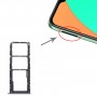 SIM-kortfack + SIM-kortfack + Micro SD-kortfack för Oppo Realme C11 RMX2185 (grå)