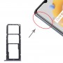 Taca karta SIM + taca karta SIM + Micro SD Tray na oppo Realme C20 / Realme C20A RMX3063, RMX3061 (szary)