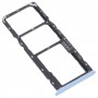 SIM Card Tray + SIM Card Tray + Micro SD Card Tray for OPPO Realme C11 (2021) RMX3231 (Blue)