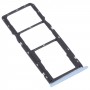 SIM Card Tray + Sim Card Tray + Micro SD ბარათის უჯრა Oppo Realme C11 (2021) RMX3231 (ლურჯი)