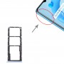 Taca karta SIM + taca karta SIM + taca karta Micro SD dla Oppo Realme C11 (2021) RMX3231 (niebieski)