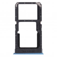 SIM-картковий лоток + лоток для SIM-карти / лоток для картки Micro SD для Oppo Realme V5 5G (синій)