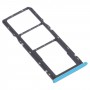 Tarjeta SIM Tray + Tarjeta SIM Tray + Micro SD Tarjeta Bandeja para OPPO Realme 5i RMX2030, RMX2032 (verde)