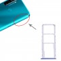 Zásobník SIM karet + zásobník karty SIM + Micro SD karta Zásobník pro oppo realme 5i rmx2030, rmx2032 (modrá)