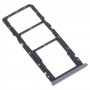 SIM Card Tray + Sim Card Tray + Micro SD ბარათის Tray for Oppo RealMe C3 RMX2027, RMX2020, RMX2021 (რუხი)