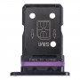 SIM Card Tray + Sim Card Tray for Oppo Realme X50 PRO 5G RMX2075, RMX2071, RMX2076 (შავი)
