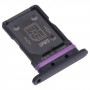 Taca karta SIM + taca karta SIM dla Oppo Realme X50 Pro 5G RMX2075, RMX2071, RMX2076 (czarny)