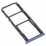 Tarjeta SIM Tray + Tarjeta SIM Tray + Micro SD Tarjeta Bandeja para OPPO Realme 7 (Global) (Azul)