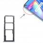 SIM-kortfack + SIM-kortfack + Micro SD-kortfack för Oppo RealMe 7 (Global) (Blå)