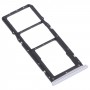 SIM-Karten-Tablett + SIM-Karten-Tablett + Micro SD Kartenablage für Oppo Realme 7 (Global) (Silber)