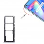 SIM-kortfack + SIM-kortfack + Micro SD-kortfack för Oppo RealMe 7 (Global) (Silver)