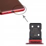 Vassoio della carta SIM per OPPO Realme X50 Pro 5G (rosso)
