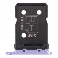 SIM卡托盘+ SIM卡托盘用于OPPO RENO6 5G PEQM00 CPH2251（紫色）