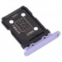 Zásobník SIM karet + zásobník karty SIM pro OPPO RENO6 5G PEQM00 CPH2251 (fialová)