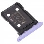 Vassoio della scheda SIM + vassoio della carta SIM per OPPO RENO6 4G CPH2235 (viola)