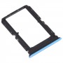Vassoio della carta SIM + vassoio della scheda SIM per OPPO RENO5 5G PEGM00 PEGT00 CPH2145 (blu)